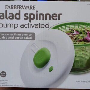 Farberware Pump Activated Salad Spinner